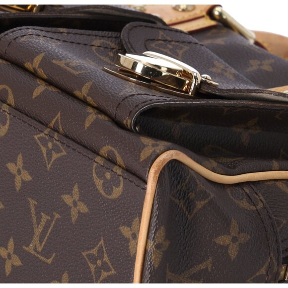 Louis Vuitton Manhattan PM Monogram Handbag M40026 Monogram Canvas - Picture 8 of 10